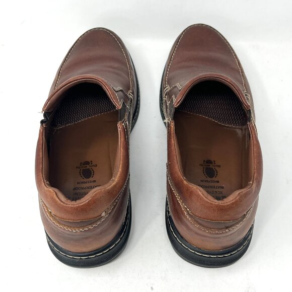 Johnston & Murphy Colvard Moc Toe Venetian 10.5 Shoes Leather Loafers 25-1073 - Picture 10 of 13